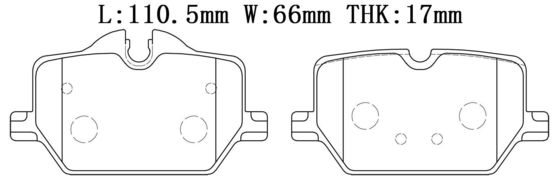 34206888835 BMW Plaque de freinage