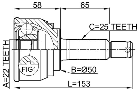 4950721000 Pièces de transmission