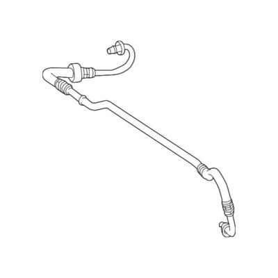 1665000305 Pièces moteur tuyau d'eau de refroidissement