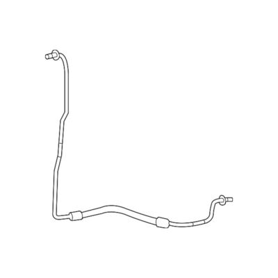 1665007772 Pièces moteur tuyau d'eau de refroidissement