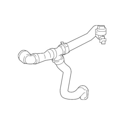 2575011900 Pièces moteur tuyau d'eau de refroidissement
