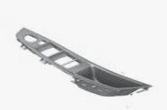 BMW 51417225879 Auto AC et pièces électriques Manche de porte d'entrée Trim - gauche
